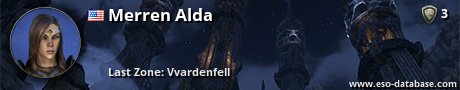 Signatur von Merren Alda