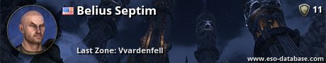Signatur von Belius Septim