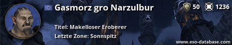 Signatur von Gasmorz gro Narzulbur