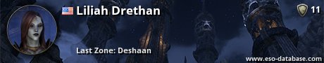 Signatur von Liliah Drethan