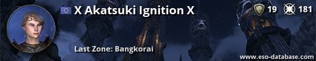 Signatur von X Akatsuki Ignition X
