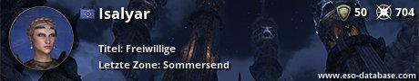 Signatur von Isalyar