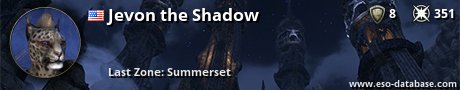 Signatur von Jevon the Shadow