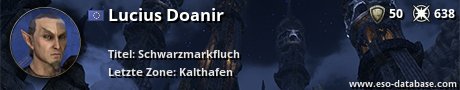 Signatur von Lucius Doanir