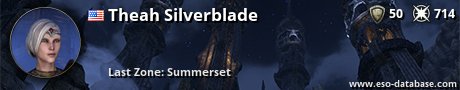 Signatur von Theah Silverblade
