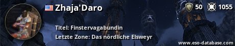 Signatur von Zhaja'Daro