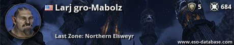 Signatur von Larj gro-Mabolz