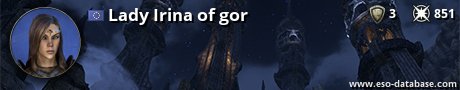 Signatur von Lady Irina of gor