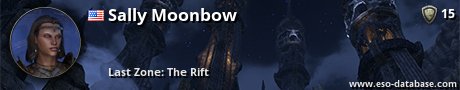 Signatur von Sally Moonbow