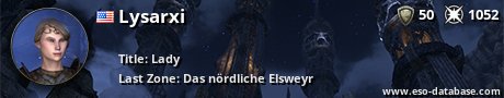 Signatur von Lysarxi