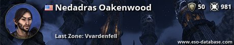 Signatur von Nedadras Oakenwood