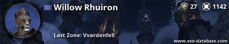 Signatur von Willow Rhuiron