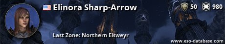 Signatur von Elinora Sharp-Arrow