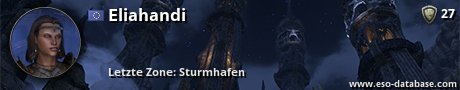 Signatur von Eliahandi