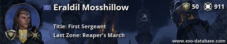 Signatur von Eraldil Mosshillow
