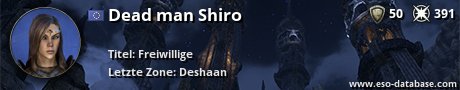 Signatur von Dead man Shiro