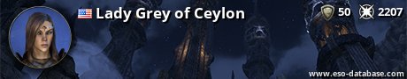 Signatur von Lady Grey of Ceylon