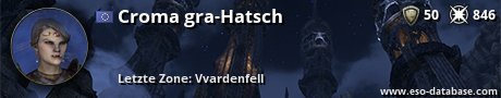 Signatur von Croma gra-Hatsch