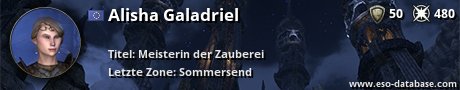 Signatur von Alisha Galadriel