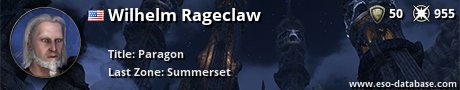 Signatur von Wilhelm Rageclaw