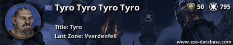 Signatur von Tyro Tyro Tyro Tyro