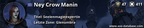 Signatur von Ney Crow Manin
