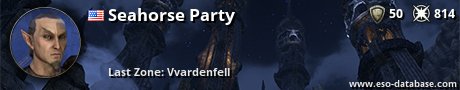 Signatur von Seahorse Party