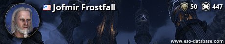Signatur von Jofmir Frostfall