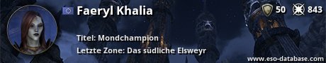Signatur von Faeryl Khalia