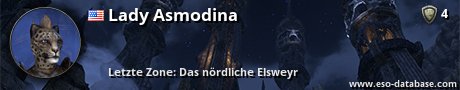 Signatur von Lady Asmodina