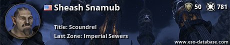 Signatur von Sheash Snamub