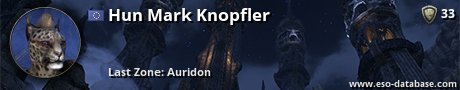 Signatur von Hun Mark Knopfler