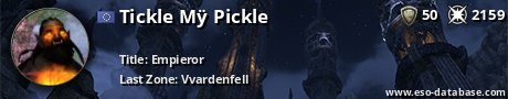 Signatur von Tickle Mÿ Pickle