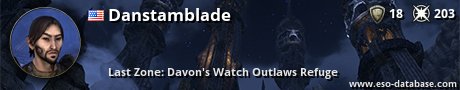 Signatur von Danstamblade