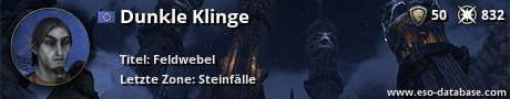 Signatur von Dunkle Klinge