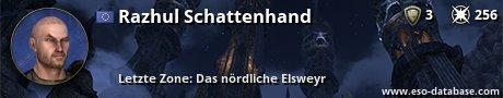Signatur von Razhul Schattenhand