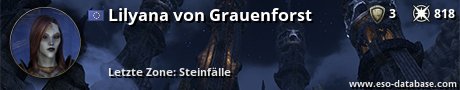 Signatur von Lilyana von Grauenforst