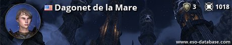 Signatur von Dagonet de la Mare