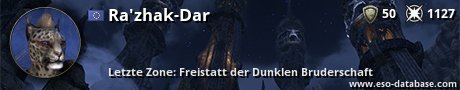 Signatur von Ra'zhak-Dar