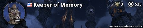 Signatur von Keeper of Memory