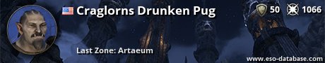 Signatur von Craglorns Drunken Pug