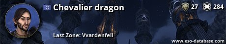Signatur von Chevalier dragon
