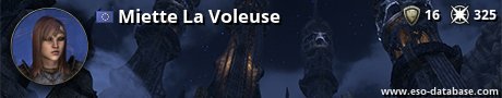 Signatur von Miette La Voleuse