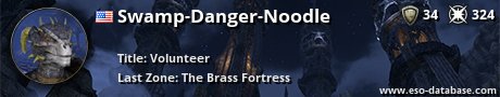 Signatur von Swamp-Danger-Noodle