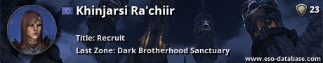 Signatur von Khinjarsi Ra'chiir