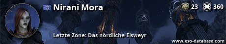 Signatur von Nirani Mora