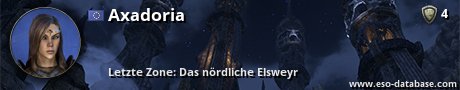 Signatur von Axadoria