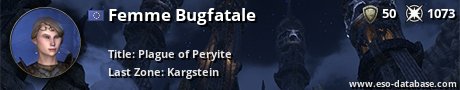 Signatur von Femme Bugfatale