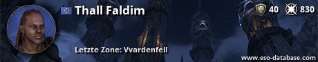 Signatur von Thall Faldim