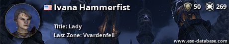 Signatur von Ivana Hammerfist